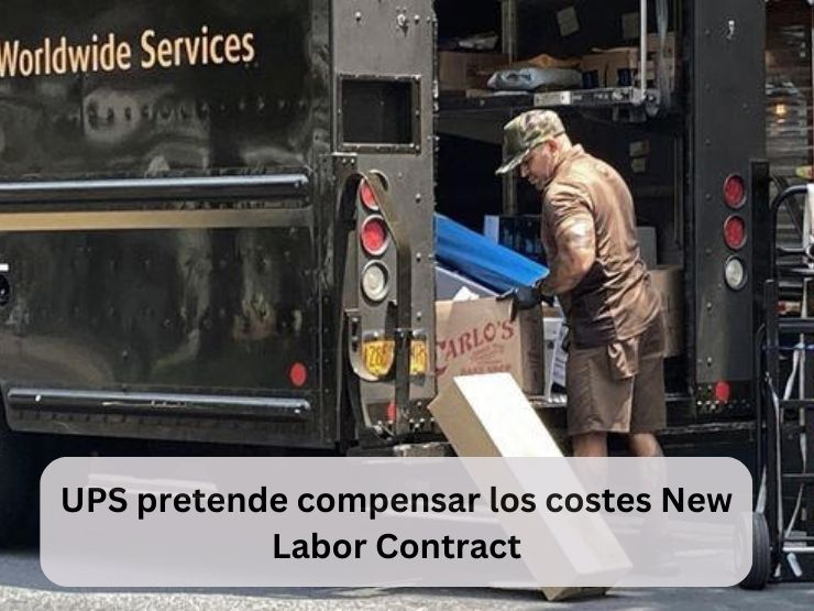 UPS pretende compensar los costes New Labor Contract